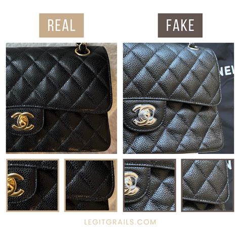 fake vs real chanel classic flap bag|authentic chanel counterfeit.